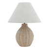 Fernhill Table Lamp Matt Cream With Shade Laura Ashley